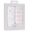 Ely's & Co. Baby Changing Pad Cover - Cradle Sheet 100% Combed Jersey Cotton Pink for Baby Girl - 2 of 4