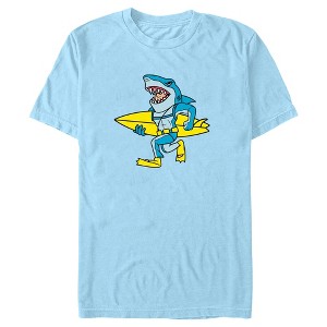 Men's Fortnite Agent Jones Surfer Shark T-Shirt - 1 of 4