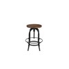 Taran Designs,Elyria Adjustable Height Solid Wood Stool - 4 of 4