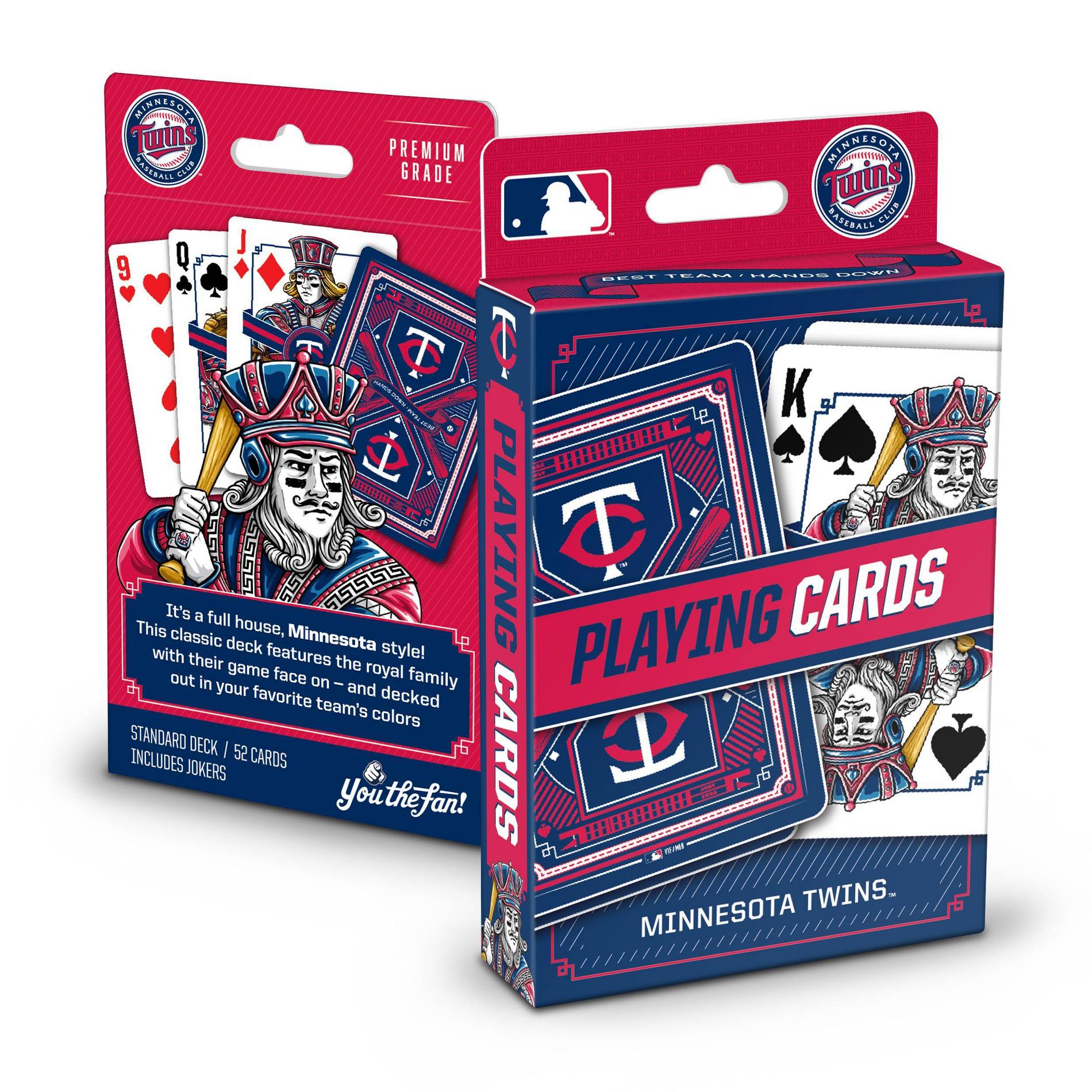 MLB Minnesota Twins Classic Series Playing Cards: Officially Licensed Cardstock Paper