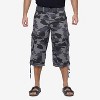 X RAY Men’s Belted 18 Inch Below Knee Long Cargo Shorts (Big & Tall) - image 4 of 4