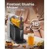 Greenever Slushie Machine for Home 15-60 Minutes with 7 Preset Programs & 4 Hours Freshness for Home Frozen Drink Milkshakes Margaritas Frappes - 4 of 4