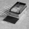 GustoWave Metal Cat Litter Box with Lid, Extra Large Litter Pan with High Sides, Include Double Layer Litter Mat and Scoop - 2 of 4