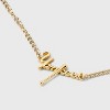 Bijoux Sport by Luv Aj MLB Gold Plated Brass Nameplate Necklace - 4 of 4