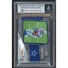 Tony Pollard Rookie Card 2019 Panini Spectra Monumental Memorabilia #32 BGS 8.5 - 2 of 2