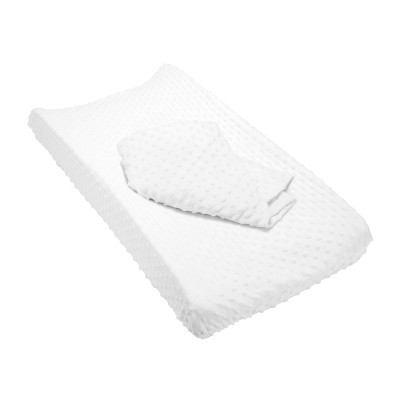 Munchkin Soft Diaper Changing Pad Covers - Warm White - 2pk