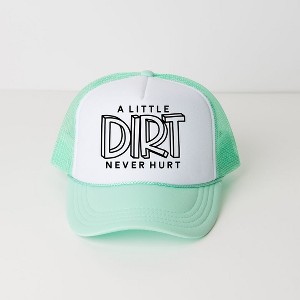 The Juniper Shop A Little Dirt Never Hurt Youth Foam Trucker Hat - 1 of 2