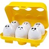 Peek and Sort Eggs Toy, Stacking and Matching Activity for Hand-Eye Coordination Ages 1+ - 2 of 4