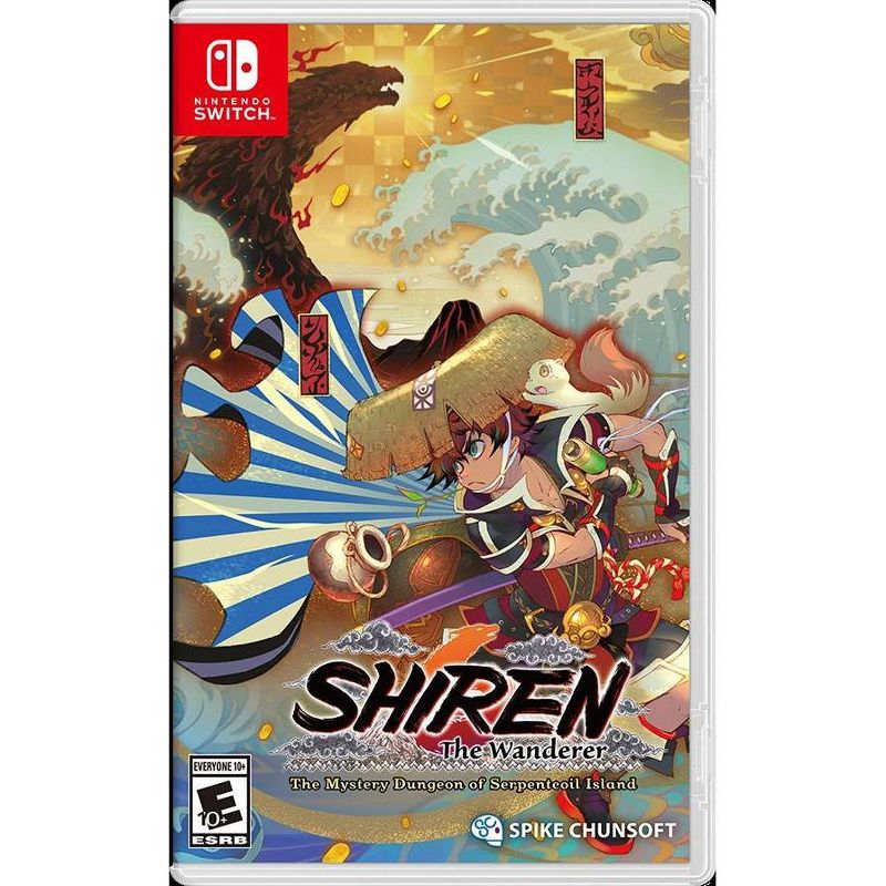 Shiren theWanderer: The Mystery Dungeon of Serpentcoil Island - Nintendo Switch: Roguelike Adventure, RPG, Single Player, 1 of 9