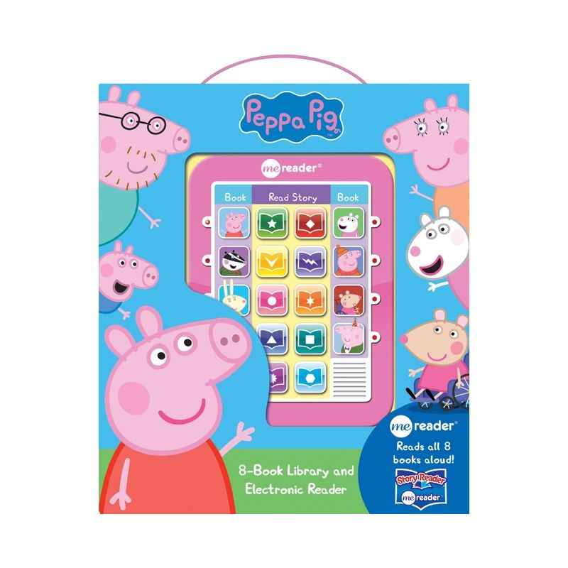 Peppa Pig Electronic Me Reader 8-Book Library and Electronic Reader Boxed Set, 1 of 15