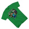 Boys Minecraft Video Game T-Shirt - Black and Green Creeper Face - Official Minecraft Shirt - 3 of 4