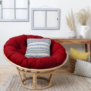 Papasan Outdoor Chair Cushion - Sorra Home - 1 of 3