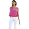 Women's Everyday Cupro Surplice Tank - Veronica M - 3 of 4