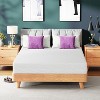 FDW 8 Inch Green Tea Memory Foam Mattress Cooling Gel Infused Mattress,Fiberglass Free/CertiPUR-US Certified/Bed-in-a-Box,White - 2 of 4