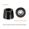 Unique Bargains Non Slip Rubber Durable Corrosion Resistant Furniture Pads 20 Pcs - 3 of 4