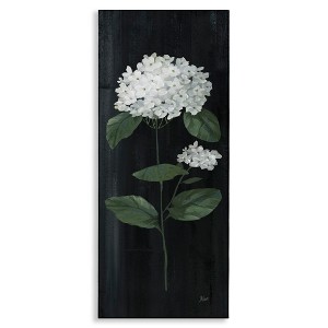 Stupell Industries Distressed Hydrangea Flower Blossom, 10" x 24" - 1 of 4