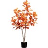 HomeStock  4 ft. Artificial Tree in Pot for Indoor/Outdoor - 3 of 4