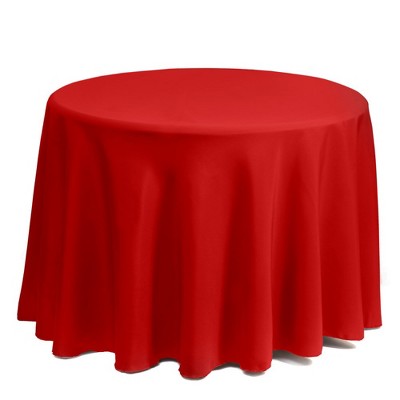 Gee Di Moda Round Tablecloth - Heavy Duty Washable Polyester