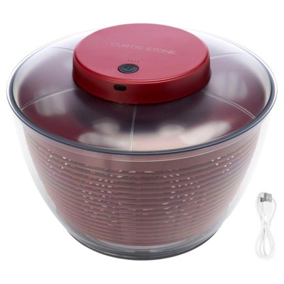 Curtis Stone 5-Quart Rechargeable Salad Spinner Refurbished
