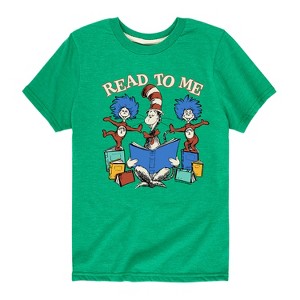 Boys' - Dr. Seuss - Read To Me Short Sleeve Graphic T-Shirt - 1 of 4