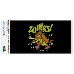 Scooby Doo Zoinks Eyes Automotive Bumper Sticker - 1 of 4