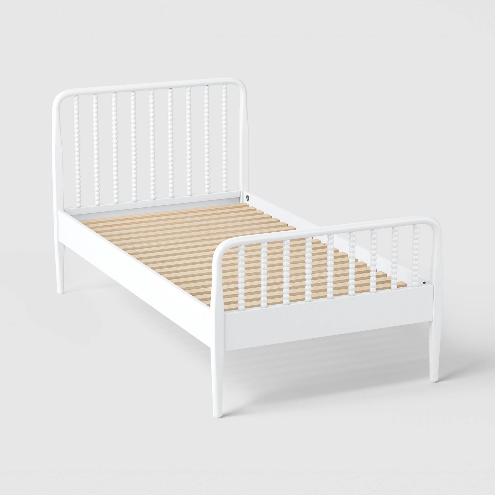 Twin Turned Wood Traditional Spindle Kids' Bed White - Pillowfort™