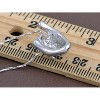 Anna-Kaci Women's Swarovski Crystal Elements Silver Tone Pendant Necklace with Unique Clover Design, Adjustable Chain, Adds Sparkle- Fish - 3 of 4