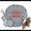 Simply Sage Market Hot Cocoa and Christmas Lights Garment Dyed Long Sleeve - 3 of 4