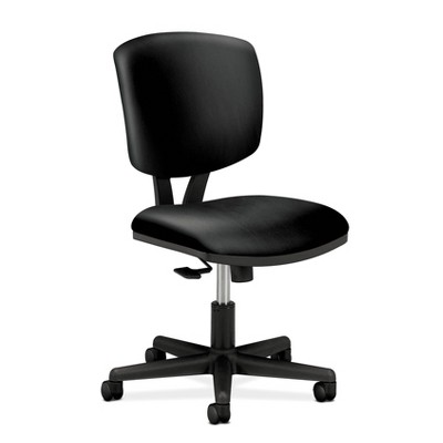 Volt SofThread Leather Task/Office Chair Black - HON