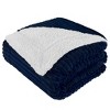 PAVILIA Soft Thick Fleece Flannel Ribbed Striped Throw Blanket, Luxury Fuzzy Plush Warm Cozy for Sofa Couch Bed - 4 of 4