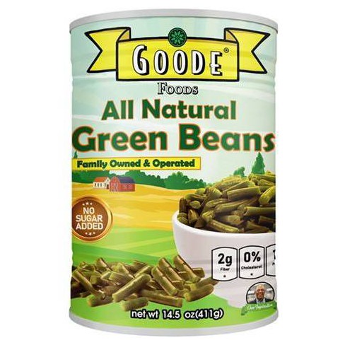 Goode Foods All Natural Cut Green Beans - 14.5oz : Target