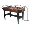 Kumasinova 48" Indoor Foosball Table,Family Soccer Game Table for Kids & Adults,Children's Game table,Easy Assembly,Brown - 3 of 4