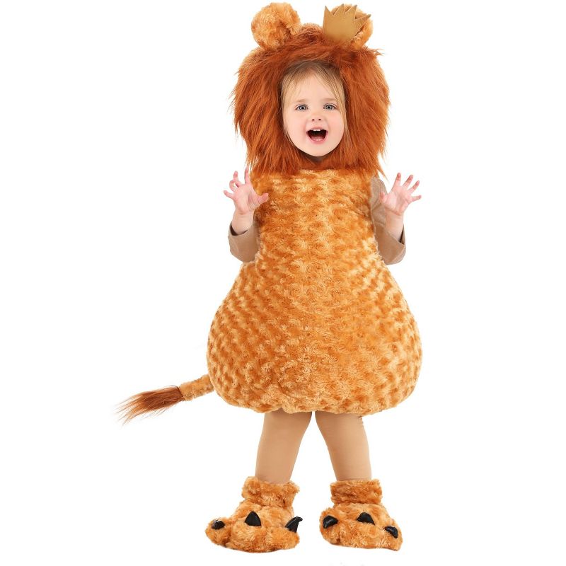 HalloweenCostumes.com Toddler Lion Bubble Costume, 1 of 3