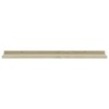 vidaXL Wall Shelves 4 pcs White and Sonoma Oak 31.5"x3.5"x1.2" - 4 of 4