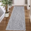 Farmhouse Scalloped Rug Washable Rug with Non Slip TRP Backing - 2 of 4