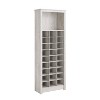 Prepac Tall 36 Pair Shoe Cubbie Cabinet Washed White - 2 of 4