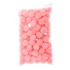 John Bead 1in Pink Pom Poms for Crafts DIY Art Creative, 100pcs - 4 of 4