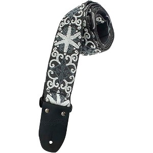 Henry Heller Jacquard Series Guitar Strap Grey - 1 of 1