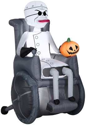 Dr. Finkelstein with pumpkin Gemmy sale Inflatable