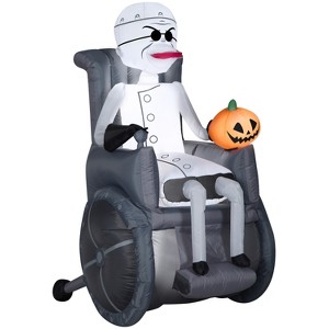 Nightmare Before Christmas Airblown Inflatable Dr. Finkelstein Disney, 5.5 ft Tall, Black - 1 of 4