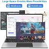 jumper Laptop, 16 Inch Laptops, Alder Lake-N100 Quad Core CPU(Up to 3.4GHz), 16GB RAM 512GGB SSD, 4 Speakers. - 3 of 4