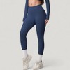 Anna-Kaci Active Women's High Waist Leggings with Side Pockets and Seamless Stretch Fabric for Active and Everyday Wear - 3 of 4