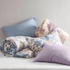 Wikineon Comforter Set  - Blue Queen Size, Soft Breathable Fabric for All-Season Comfort,2 shams,1 flat sheet, 1 fitted sheet, 2 pillowcases - 2 of 4