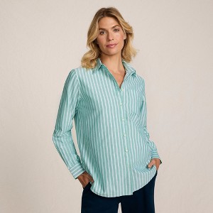 Lands' End Women's Oxford Shirt - 1 of 4
