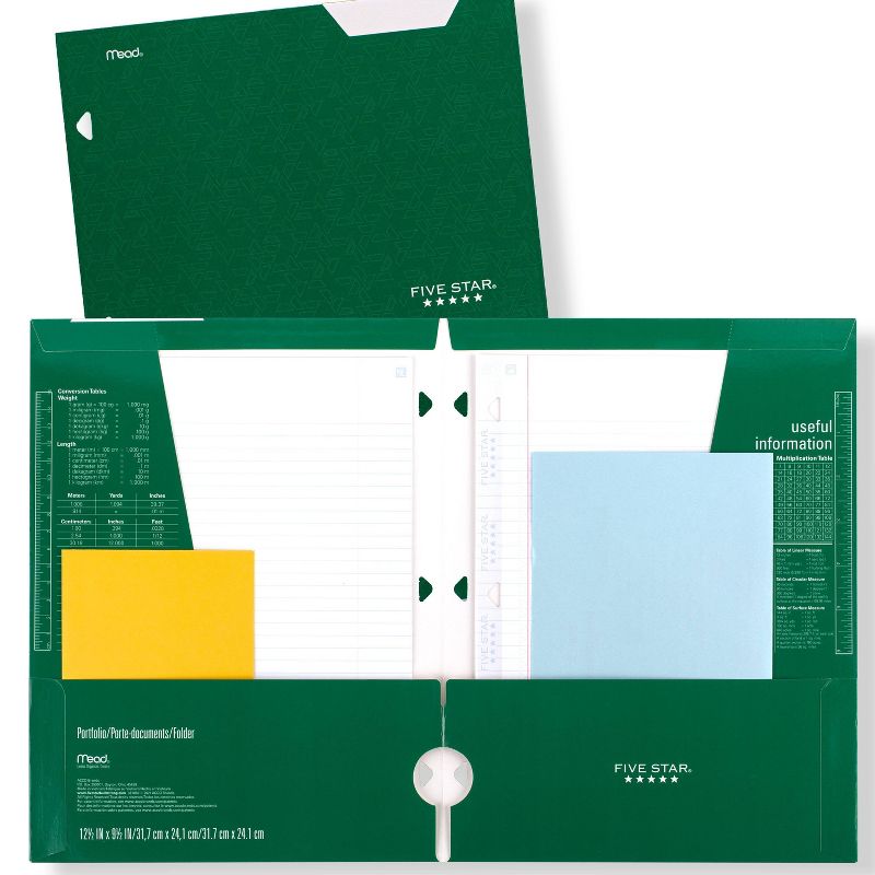 Five Star 4 Pocket Paper Folder, 3 of 10