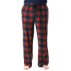 #followme Men's Microfleece Pajamas - Plaid Pajama Pants for Men - Lounge & Sleep PJ Bottoms - 1 of 3