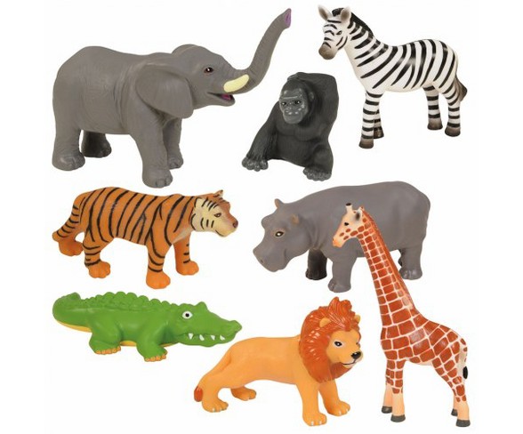 Meyford International LTD Wild Animal Set  - Set of 8