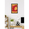 Trends International NHL Calgary Flames - Logo 25 Framed Wall Poster Prints - 2 of 4