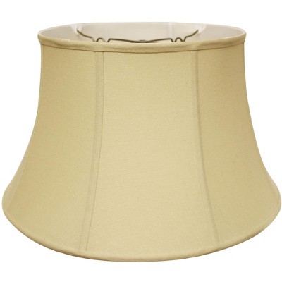 Vynxaria Slant Drum Lampshades 13x19 Inches, Softback Tan