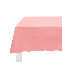 54" x 108" Solid Table Cover Light Pink - Spritz™